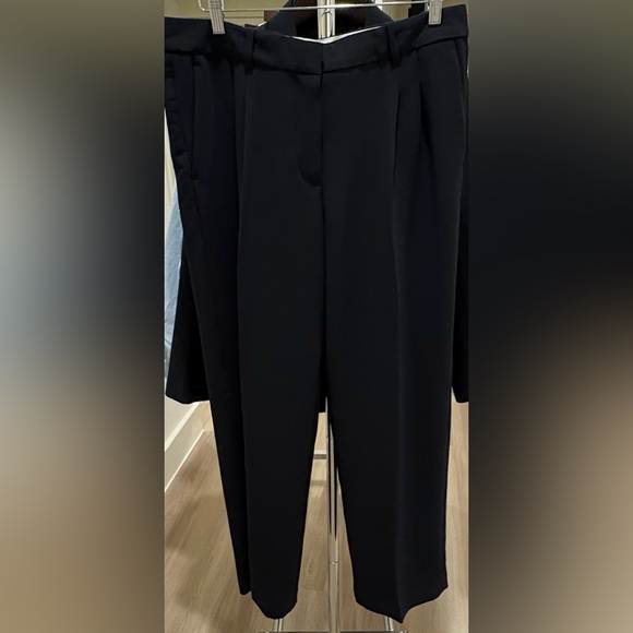 Aritzia Wilfred Effortless Pant Sz 12 Black - Picture 4 of 15